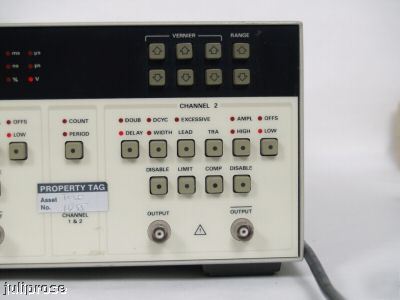 Hp 8130A 300MHZ pulse generator with option 020