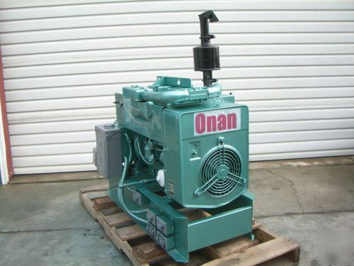 15KW onan generating set 120/240 volts 1 phase