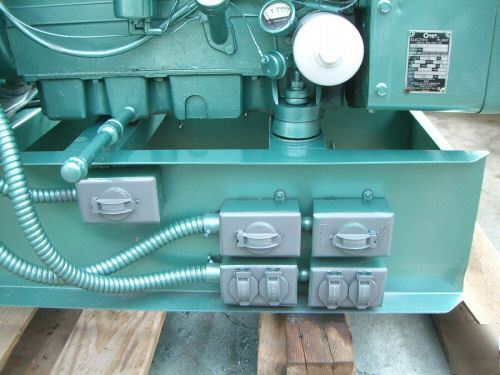 15KW onan generating set 120/240 volts 1 phase