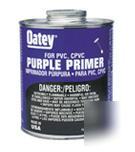 20 cans of oatey purple primer for cpvc or pvc - 8 oz.