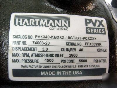 Hartmann hydraulic pump ( )