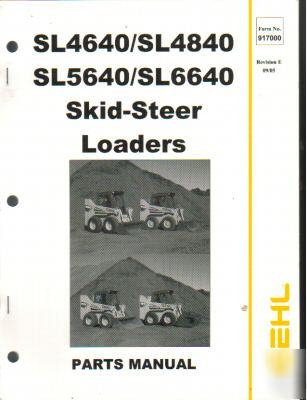 2005 gehl skid-steer loaders parts manual 