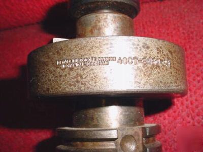 Devlieg cat 40 shell mill holder 1-1/2