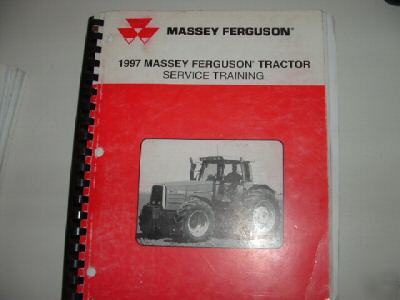 1997 massey ferguson tractor service training manual