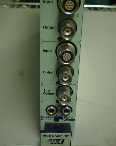 Bruel kjaer 5-channel microphone ac amplifier vxi 3009