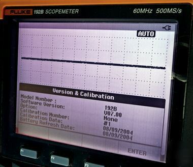 Fluke scopemeter 192B 60MHZ 500MS/s 192 excellent