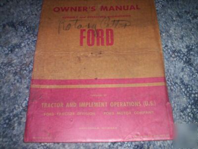 Ford series 901 60