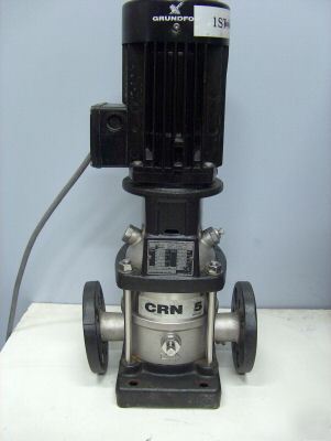 Grundfos crn 5-3 vertical pump flow: 5 M3/h 3 impellers