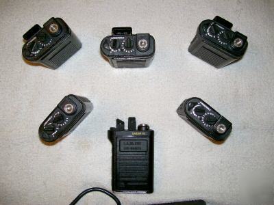 Lot six 6 motorola saber 1E uhf H99SA+093H submersible