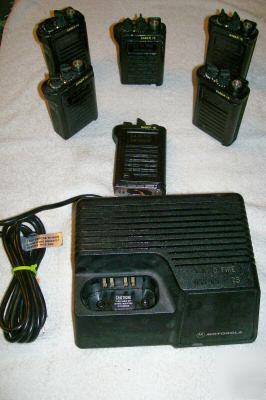 Lot six 6 motorola saber 1E uhf H99SA+093H submersible