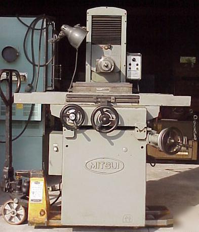 Mitsui surface grinder w/ walker electromagnetic chuck
