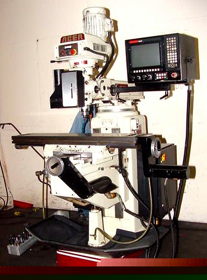 1997 acer ultima ii cnc vertical mill w/anilam 1400M