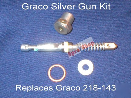 Graco silver and flex gun repair kit replaces 218-143