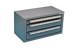 Huot dispenser cabinet for stub drills 1MM- 6.9MM x 0.1