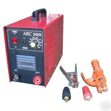 Inverter dc portable arc 200 welder +ce