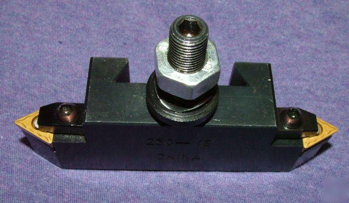 Quick change lathe carbide tool holder fits aloris axa