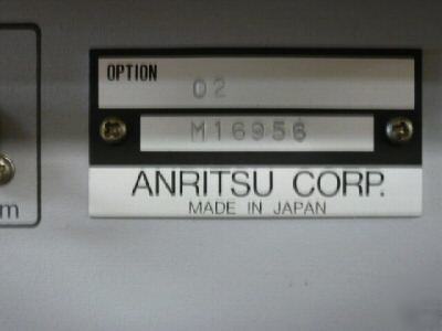 Anritsu MG3671A digital mod signal generator 2.75 ghz