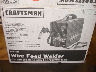 Craftsman gasless wire feed welder 120V 60AMP used