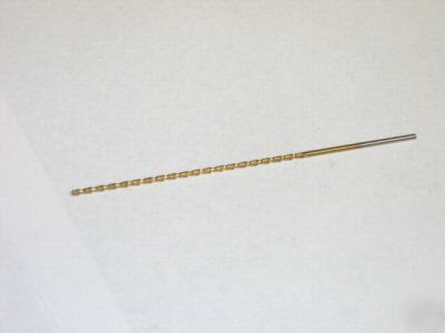 1.10MM metric extra length drill bits cobalt 3/64
