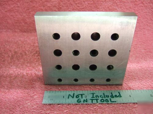 Angle plate toolmaker machinist hard ground slotted wow