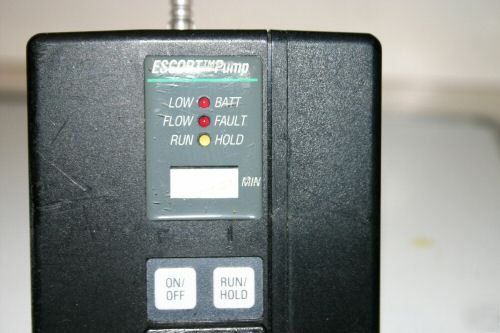 Msa escort air sampling pumps; 5 in case