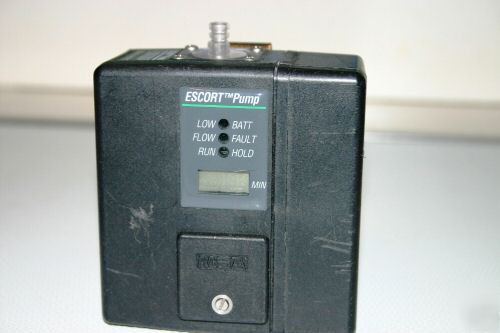 Msa escort air sampling pumps; 5 in case