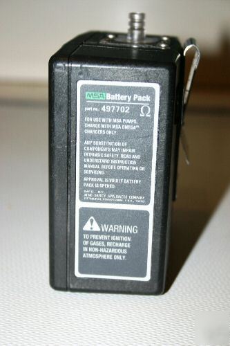 Msa escort air sampling pumps; 5 in case