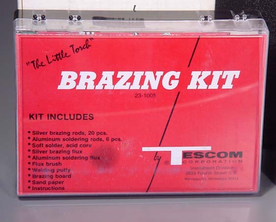 New smith oxy acetylene welding micro torch tanks kit