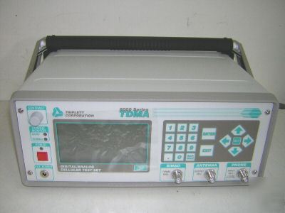 Triplettt tdma 6000 series cellular phone test system