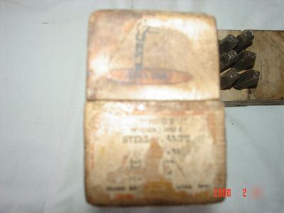 Full set of young bros machine made steel stamps