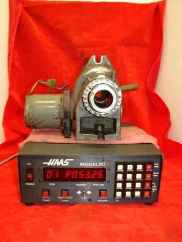 Haas 5C indexer head indexing digital mill milling 