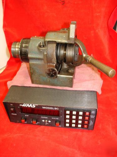 Haas 5C indexer head indexing digital mill milling 