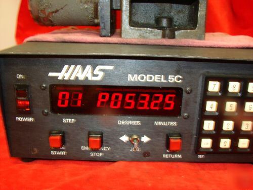 Haas 5C indexer head indexing digital mill milling 