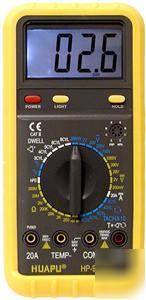 Huapu 33-range digital multimeter automotive tester dmm