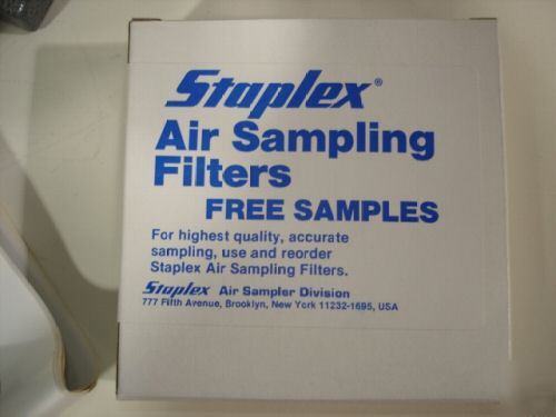 New * staplex tfia high volume air sampler*2 available 