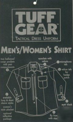 New tuffgear tactical-security uniform shirts(navyblue)