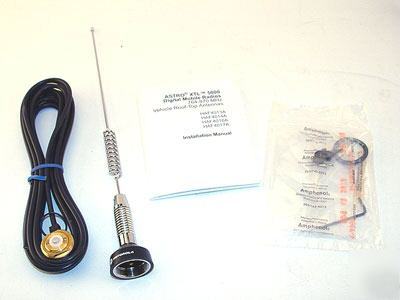 Motorola 3DB 800 mhz antenna w/ 17' nmo coax RG58 kit 