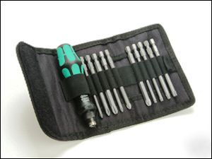 Wera kraftformÂ® kompakt 41 screwdriver 11 piece bit set