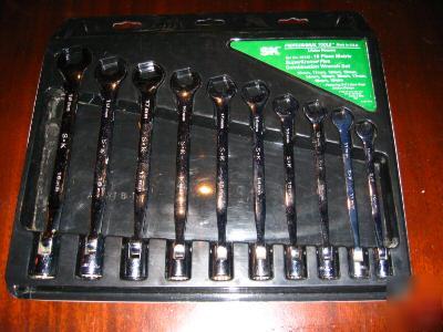 Sk superkrome 10PC 12PT flex combo wrench set wow 