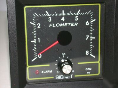 Very nice signet analog flowmeter model P58540-1 MK585