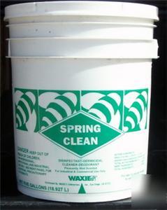 5 gal waxie spring clean disinfectant cleaner