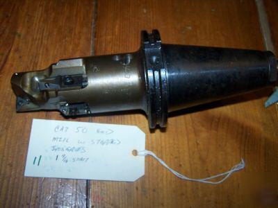 Cat 50 cnc end mill with stepped inserts cheap 