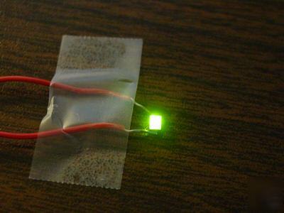 Citizen electronic 1206 smd led cl-221-yg x 25PCS