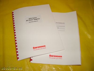 Sorensen sga series dc power supply 0-100V 0-100A