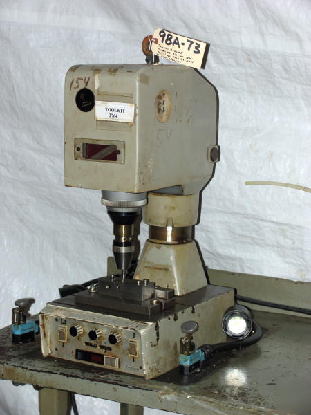 Taumel bench top orbital riveting machine m/n bk-100-nm