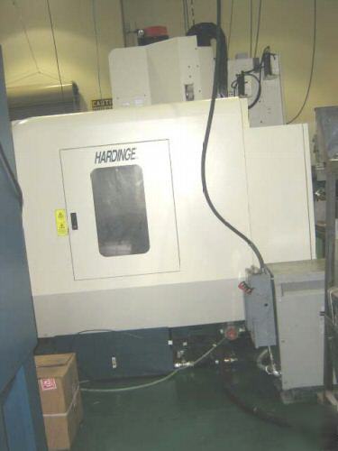 Used hardinge vmc 1500II vertical machining center 2004