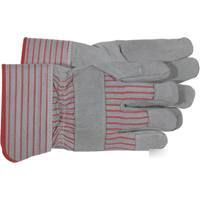 Glove split leather plm rubber 4092