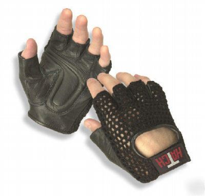 Hatch BR607 bike patrol glove - mesh black - large