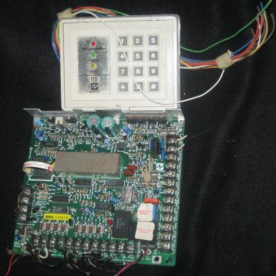 Napco MA854 control panel board, keypad, and ic chip