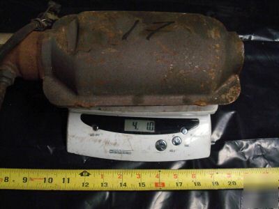 Scrap catalytic converter for recycle only, used #17